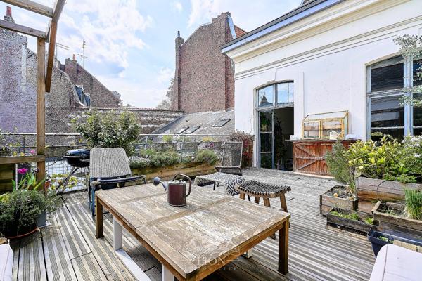 Vieux Lille Appartement Terrasse et parking