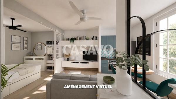 Vente Appartement 2 pièces de 29m² - 92210 Saint-Cloud