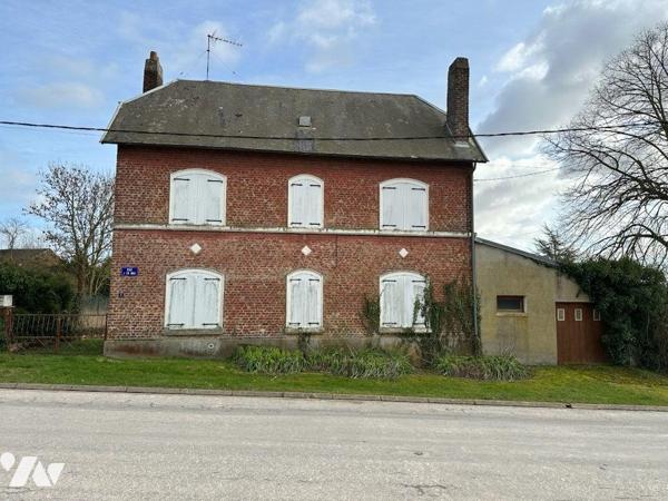 Maison à rénover sur la commune de DRIENCOURT comprenant rdc: entrée, séjour, salle d'eau avec ...