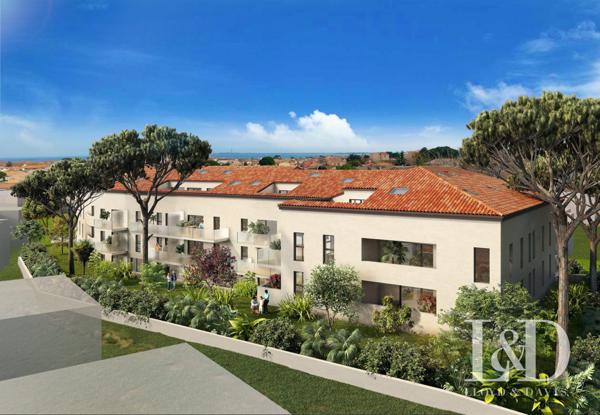 Grand T3 avec terrasse de 29 m² au dernier étage