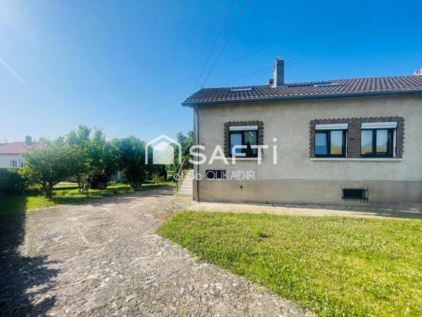 Maison 5 pièces avec grand terrain  Double garage – Neufchef