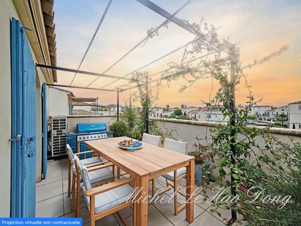 Maison en Marina à vendre 5 pièces AIGUES MORTES (30220)