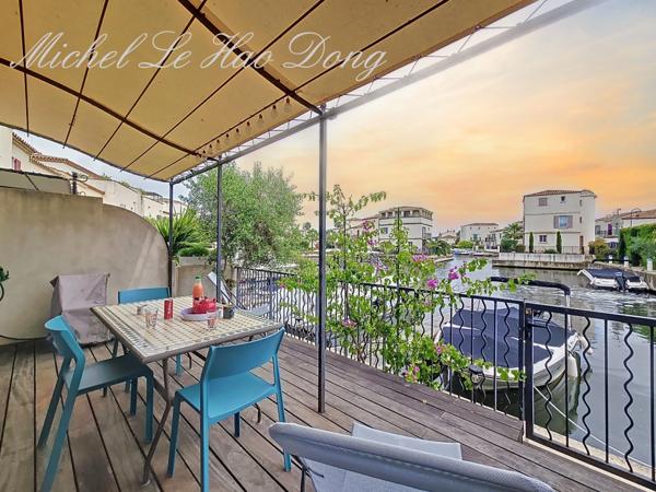 Maison en Marina à vendre 5 pièces AIGUES MORTES (30220)