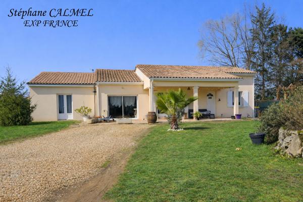 La Force - Au calme - Maison plain-pied 125 m² - Terrain de 1869 m²
