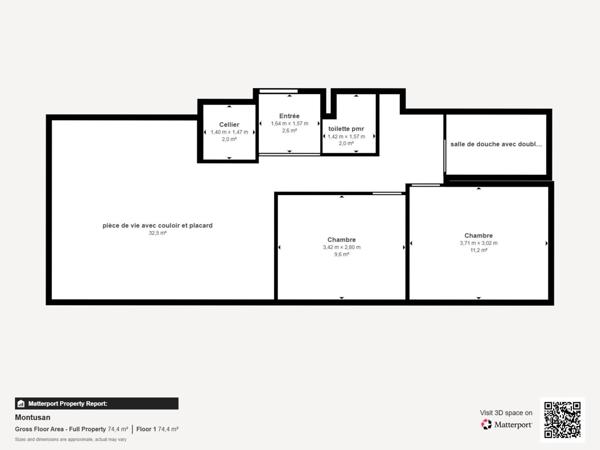 Appartement PMR avec jardin proche commodités