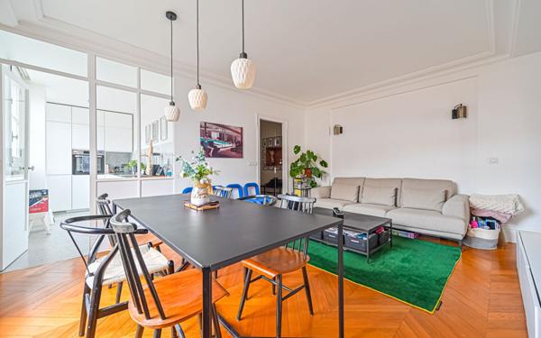 Appartement à vendre    3 pièces • 59,11 m2 Paris 19