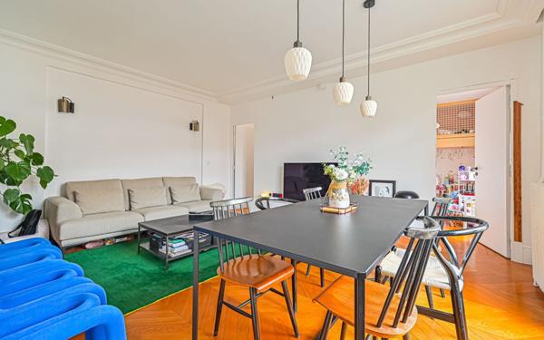 Appartement à vendre    3 pièces • 59,11 m2 Paris 19