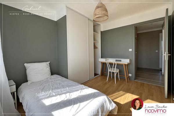 Rond-point de Rennes, T4 lumineux en dernier étage, grand box et cave