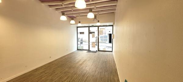 Local commercial en coeur de ville de 70m²