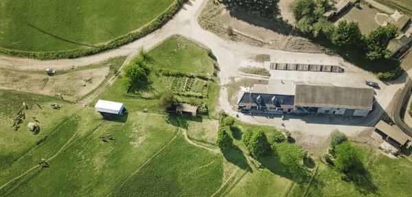 Trés belle propriété avec 19 ,47 hectares de terres agricoles en un seul lot