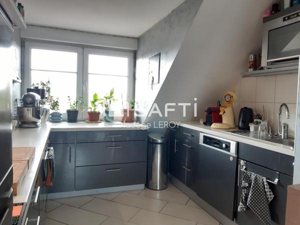 Appartement 2 chambres avec parcelle de terrain