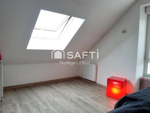 Appartement 2 chambres avec parcelle de terrain