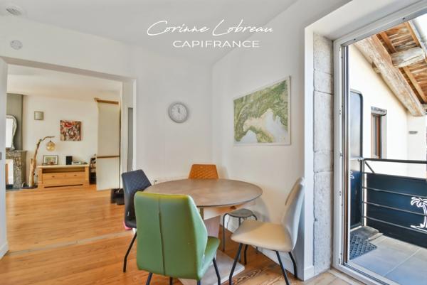 Appartement lumineux avec balcon – 2 chambres – Pont-de-Vaux
