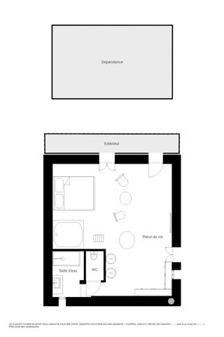 Maison à vendre 2 pièces 47 m² Saint-Vincent-sur-Jard