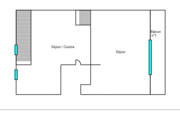 Appartement 4 pièces - 45 m² Exclusivité