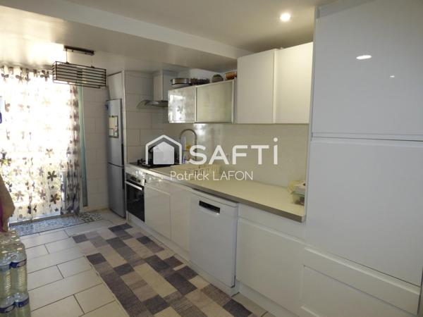 Maison centre ville avec terrasse