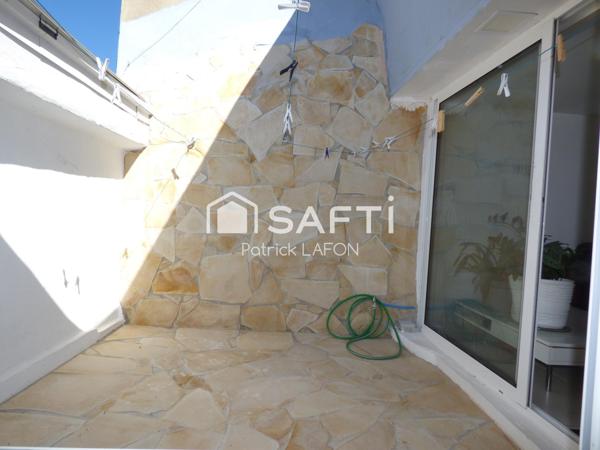 Maison centre ville avec terrasse