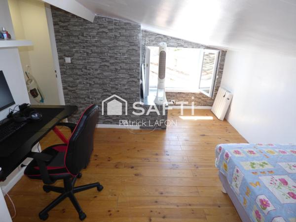 Maison centre ville avec terrasse