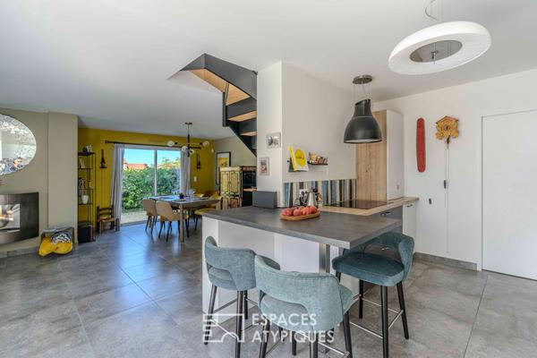 Villa pornicaise avec sa piscine à Sainte Marie