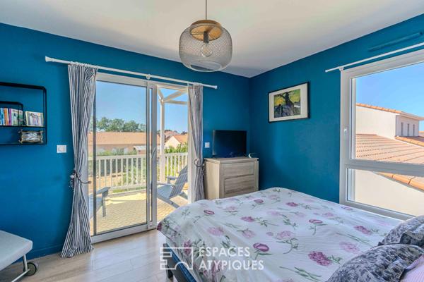 Villa pornicaise avec sa piscine à Sainte Marie