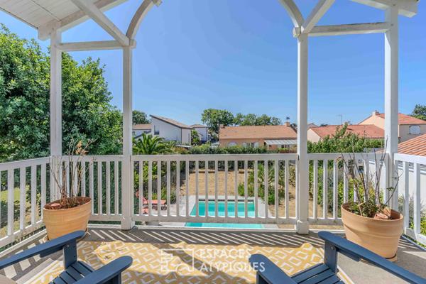 Villa pornicaise avec sa piscine à Sainte Marie
