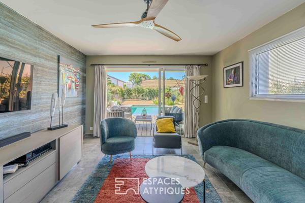 Villa pornicaise avec sa piscine à Sainte Marie