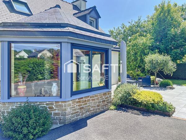 Maison familialle 140m2 habitable, Double garage, Terrain 1600m2