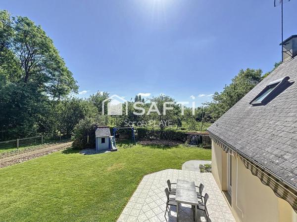 Maison familialle 140m2 habitable, Double garage, Terrain 1600m2