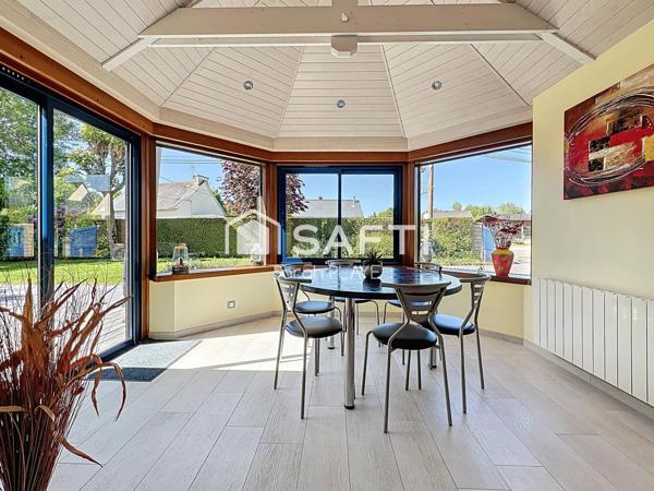 Maison familialle 140m2 habitable, Double garage, Terrain 1600m2