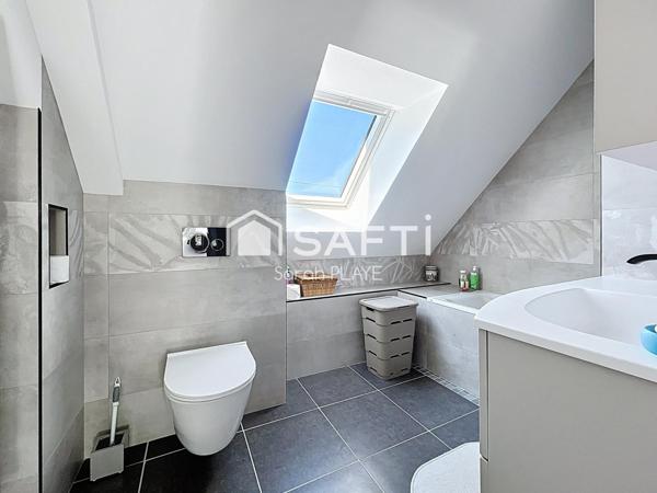 Maison familialle 140m2 habitable, Double garage, Terrain 1600m2