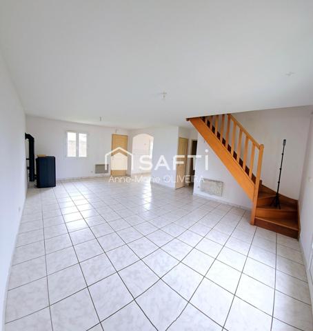 Maison récente individuelle de 6 pièces avec garage, stationnement, jardin bien exposée en Sud/ouest