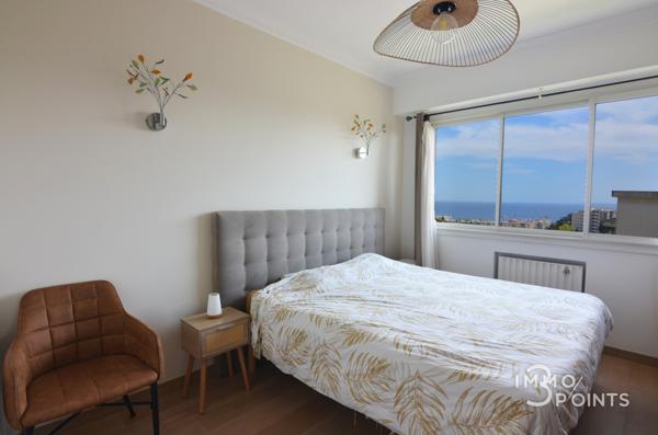 4P RENOVE TERRASSE VUE MER AVEC PISCINE ET PARKINGS