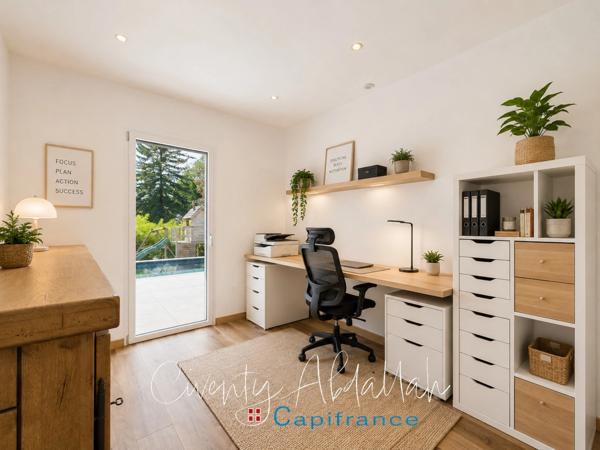 VILLA CONTEMPORAINE D'EXCEPTION – 192 m² DE PLAIN-PIED AVEC PISCINE - en limite de Gilly sur Isère (73)