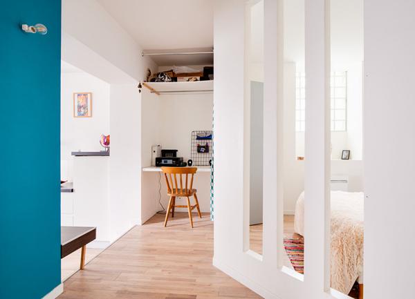 A VENDRE EN IMPASSE NANTES SAINT-CLEMENT SPACIEUX TYPE 2 RENOVE