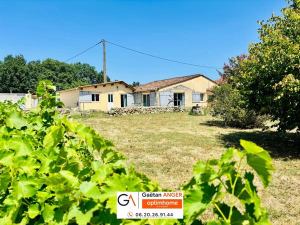 Maison familiale en pierre 184m2 de plain-pied