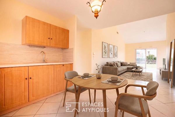 Maison lumineuse de plain-pied avec 3 chambres