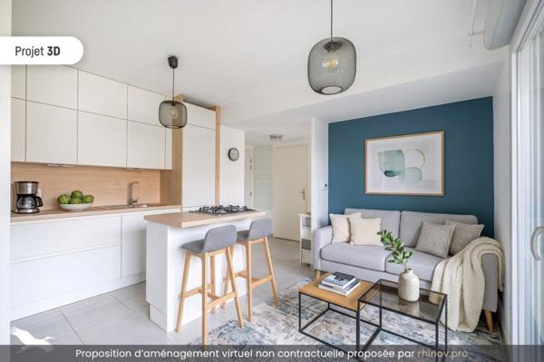 Appartement à vendre |  Vénissieux |  2 pièces | 35 m²