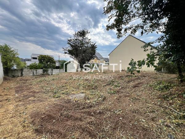 Pornichet centre – Terrain constructible 804 m² – Emplacement exceptionnel