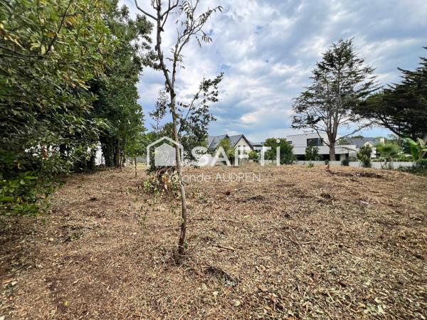 Pornichet centre – Terrain constructible 804 m² – Emplacement exceptionnel