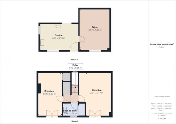 Maison à vendre 3 pièces 76 m² Vaires-sur-Marne