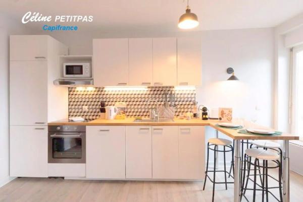 Appartement T2 – 36,46 m² – Centre-est de Rennes, Quartier Saint-Hélier / Thabor