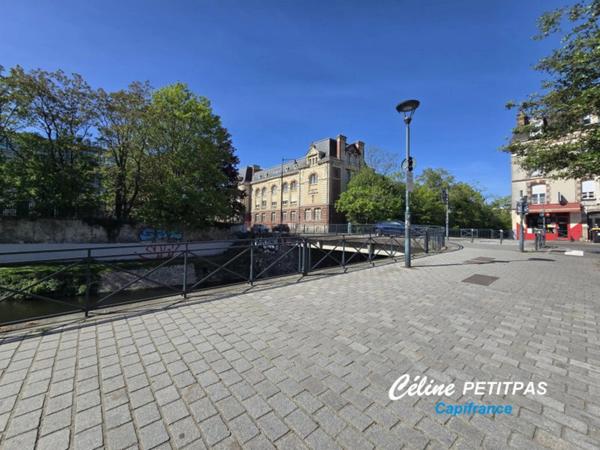 Appartement T2 – 36,46 m² – Centre-est de Rennes, Quartier Saint-Hélier / Thabor