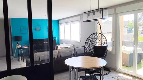 T4 rénové avec balcon, garage et cave