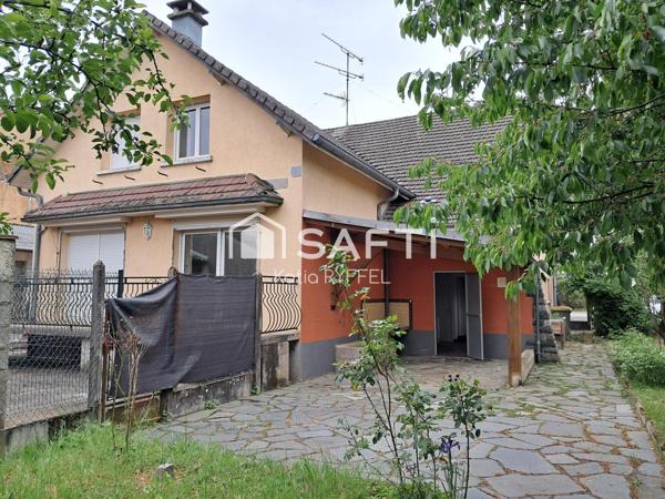 garage, terrain de 905 m², grand volume, 193 m² habitable, grande pièce à vivre