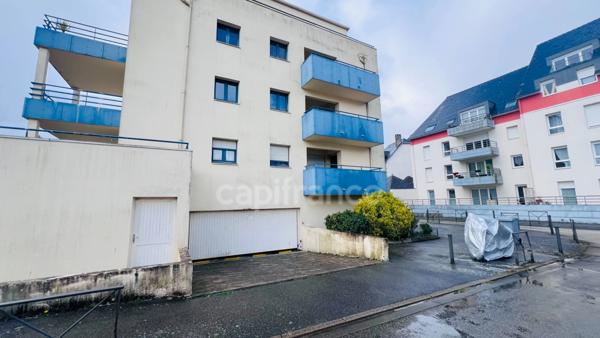 QUIMPER (29) – À Vendre : Place de Parking Sécurisée en Sous-Sol avec Porte Automatique