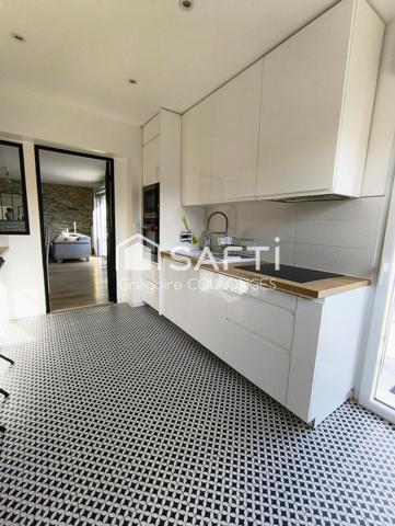 Maison récente 4 chambres et jardin.