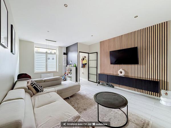 SUPERBE MAISON RÉNOVÉE 4 CHAMBRES (DONT SOUPLEX) & JARDIN SANS VIS-À-VIS – SECTEUR DELORY (ROUBAIX)