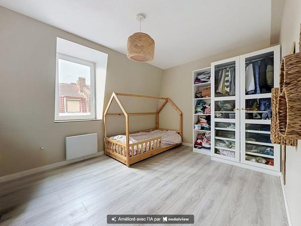 SUPERBE MAISON RÉNOVÉE 4 CHAMBRES (DONT SOUPLEX) & JARDIN SANS VIS-À-VIS – SECTEUR DELORY (ROUBAIX)