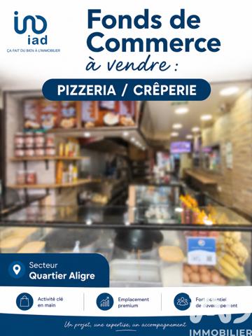 Restauration rapide à vendre 30 m² Paris 12