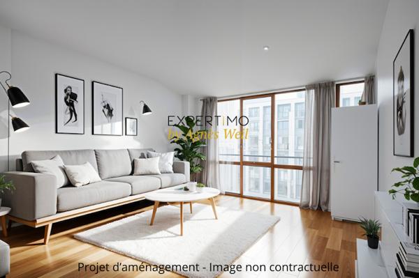 Meudon (92360) MEUDON-LA-FORÊT - APPARTEMENT 3 PIECES FONCTIONNEL EN ÉTAGE ÉLEVÉ